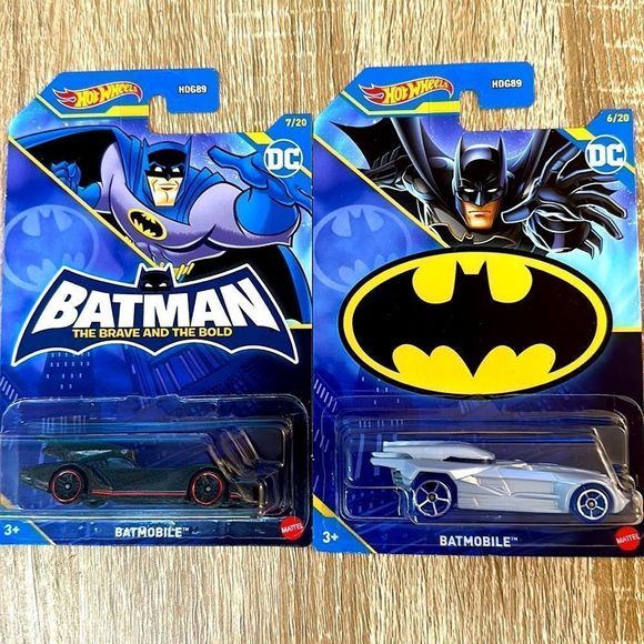 Hot Wheels - 2x Batmobiles ”Batman 6/20 & 7/20” - Picture 4 of 12